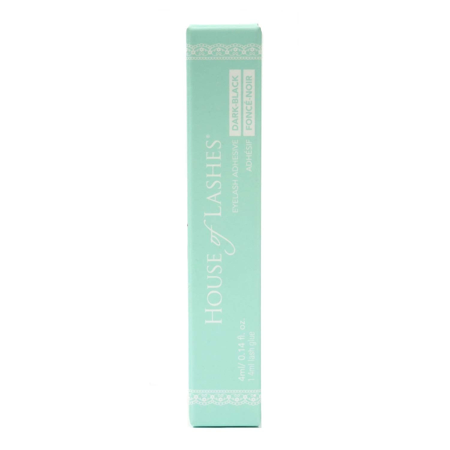 House of Lashes Dark Adhesive on lash line enhances darkness and blend.
