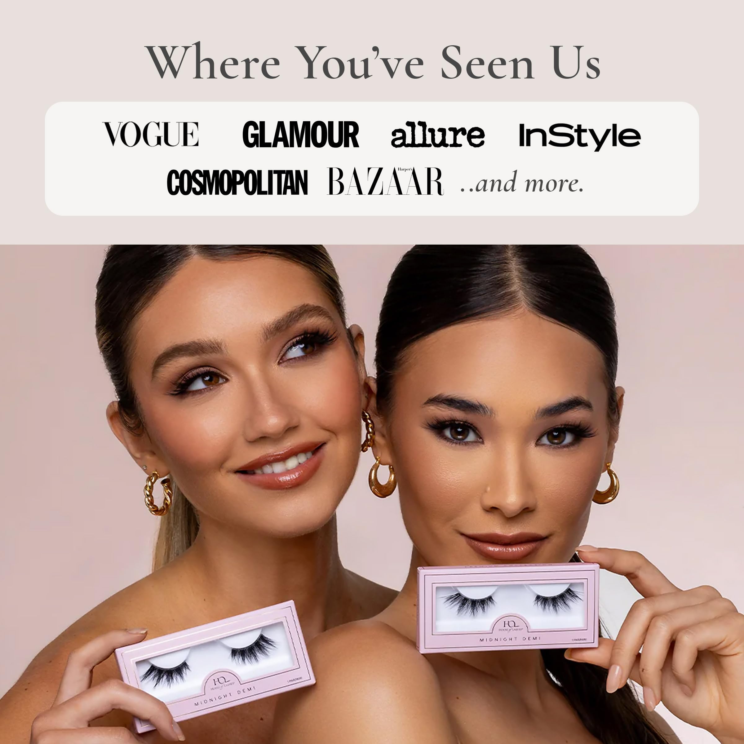 House of Lashes glue cruelty-free branding supports ethical beauty choices.