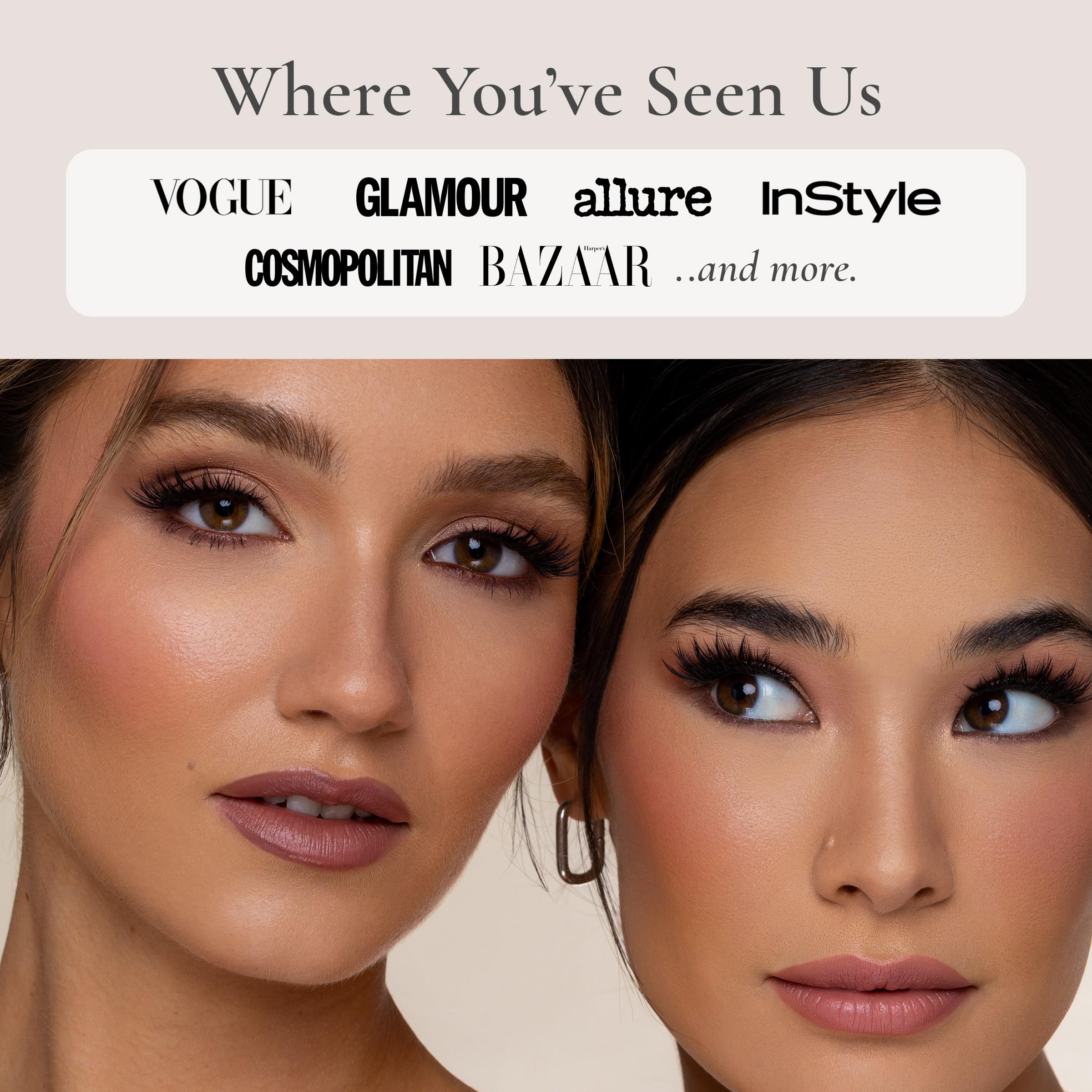 House of Lashes Iconic Demi cruelty-free faux mink feel luxe