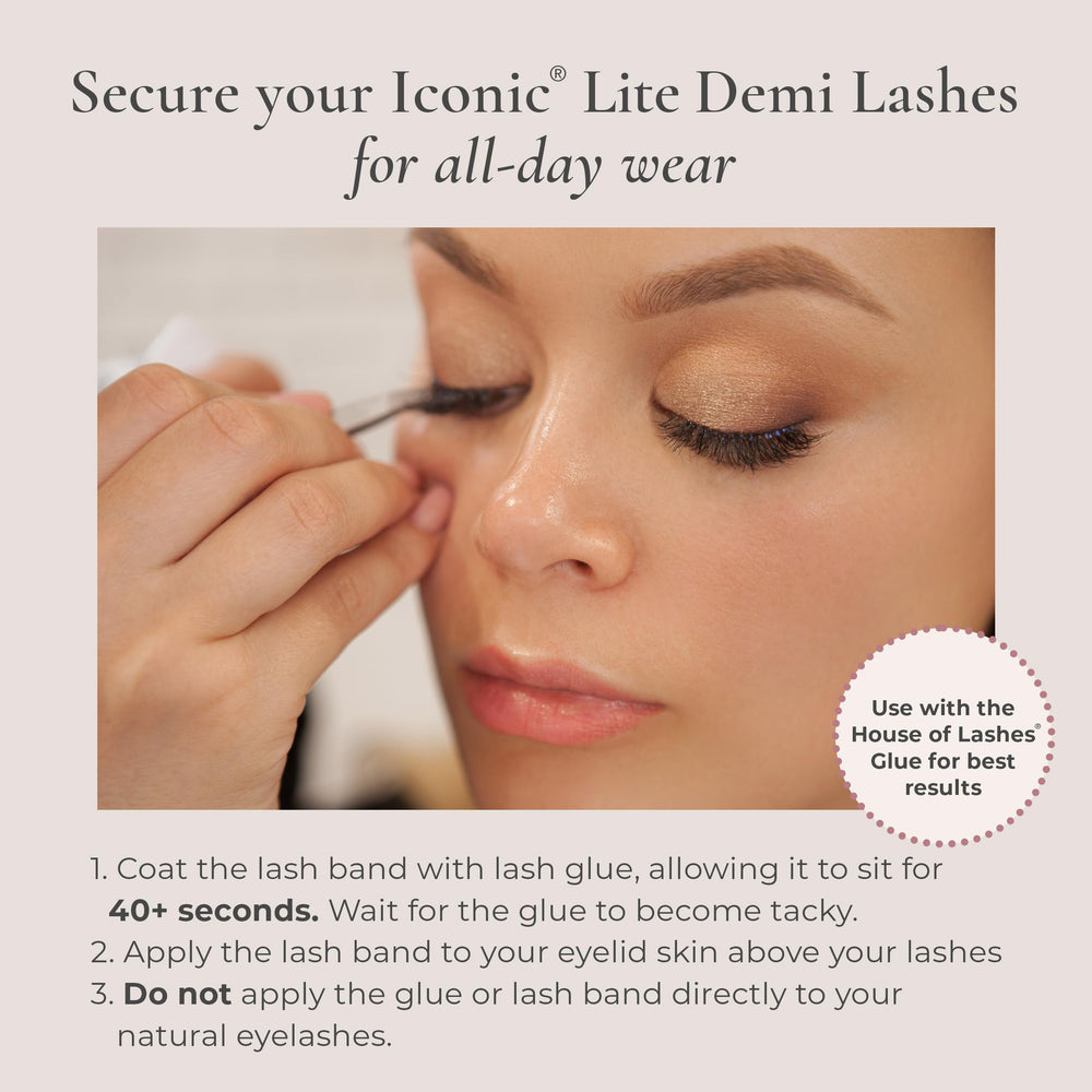 House of Lashes Iconic Lite Demi reusable up to 15+ uses