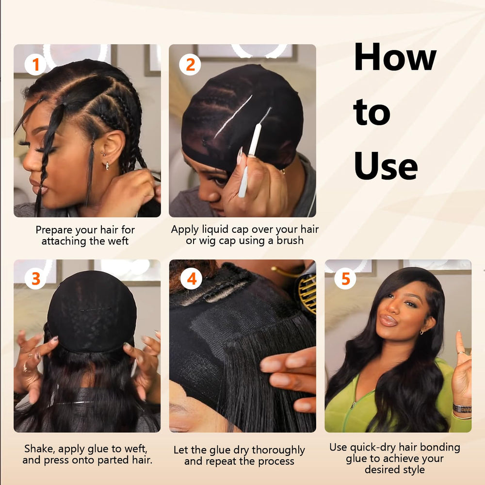 House West clip-in extensions bond for easy DIY upgrades.