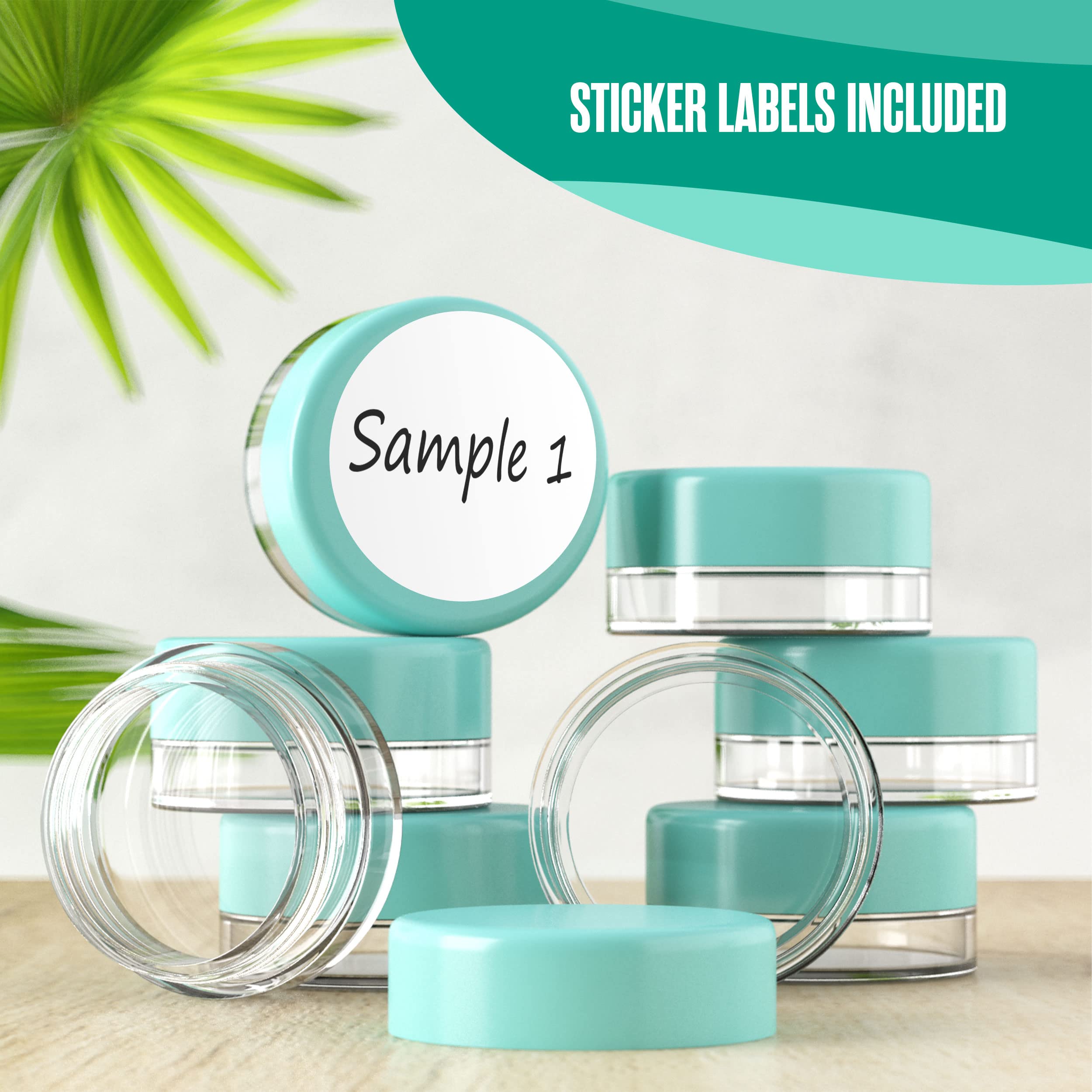 Houseables travel-size containers shown for on-the-go use in purse or pocket