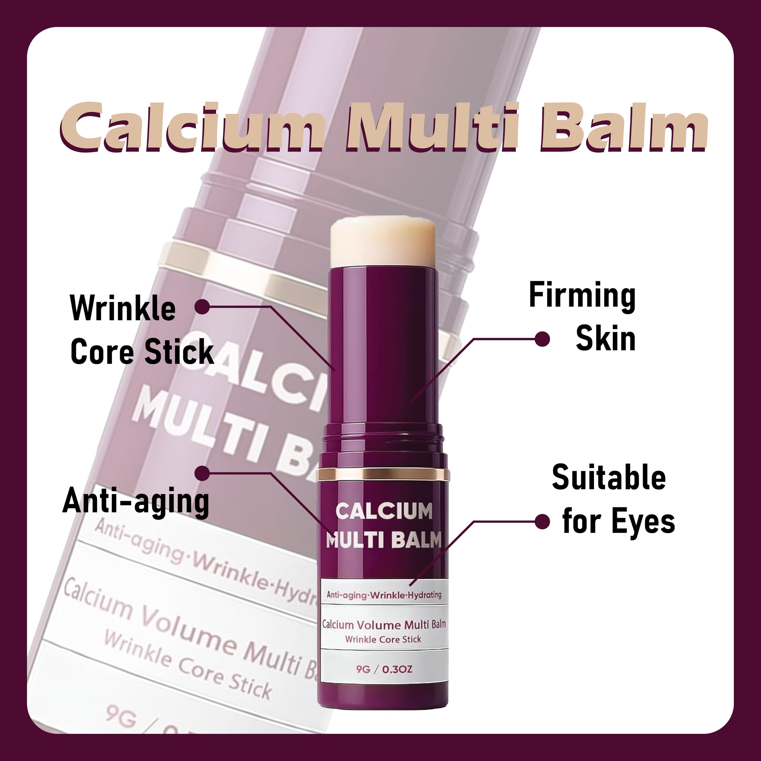 HOUYAN Korean collagen stick for lightweight moisturization.