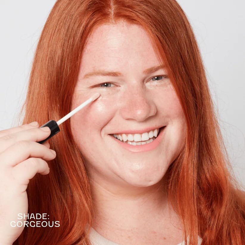 How to Be A Redhead Finally Bright Concealer silky hydrating texture for comfortable daily wear
