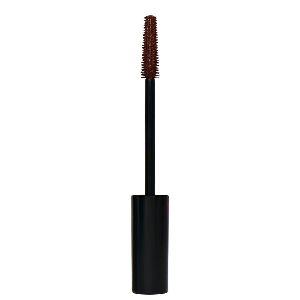 How to Be A Redhead Lashes Enhancing Mascara swatch auburn shade.