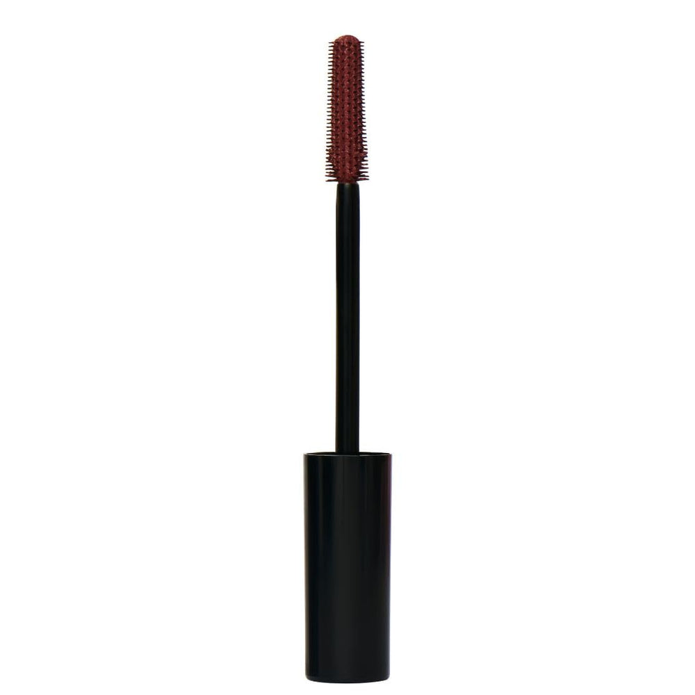 How to Be A Redhead Plum coated lashes reveal smooth, rich color.
