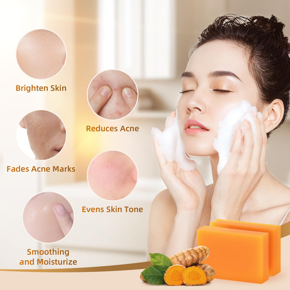 HOYEHOLA natural ingredients label shows kojic acid and turmeric.