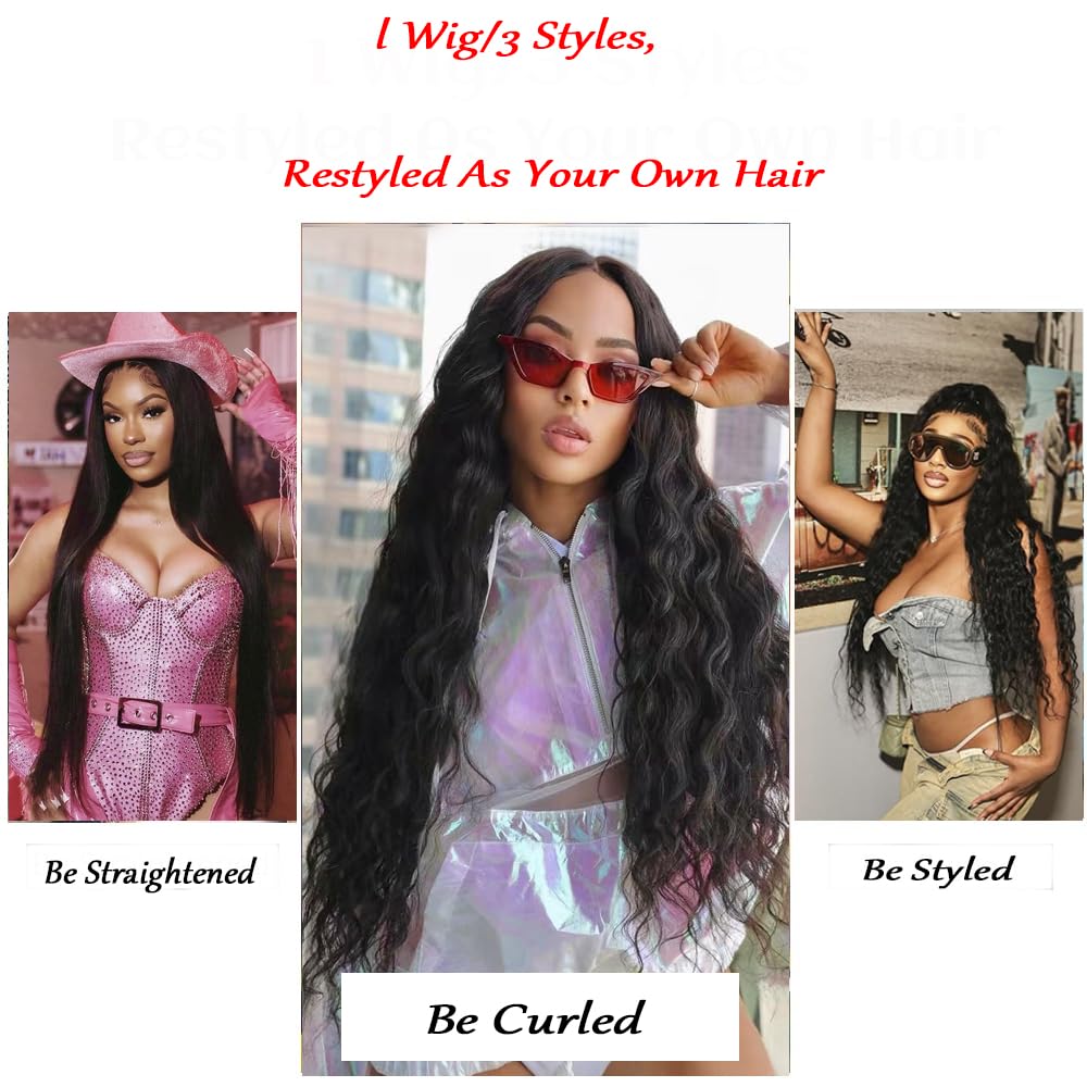Hoyrhra wet-and-wavy texture ideal for casual to evening looks.