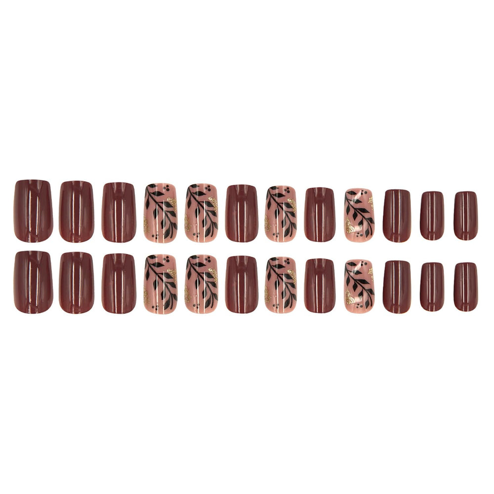 HPYFOI easy application nails provide secure, damage free wear
