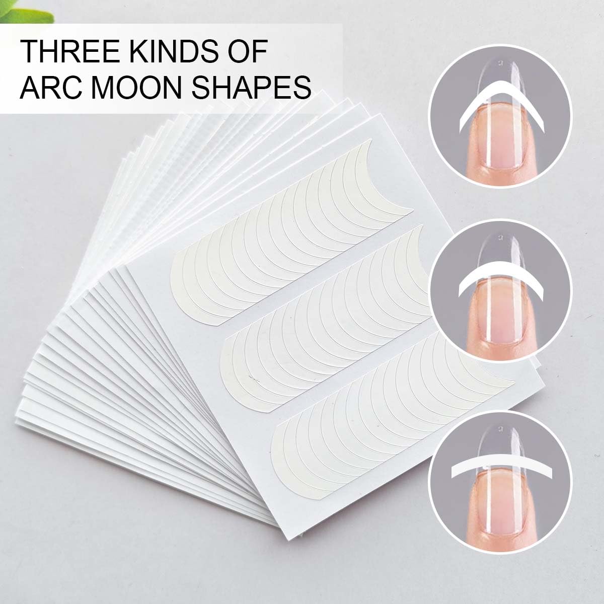 HPYFOI easy-apply stickers ready for natural or artificial nails