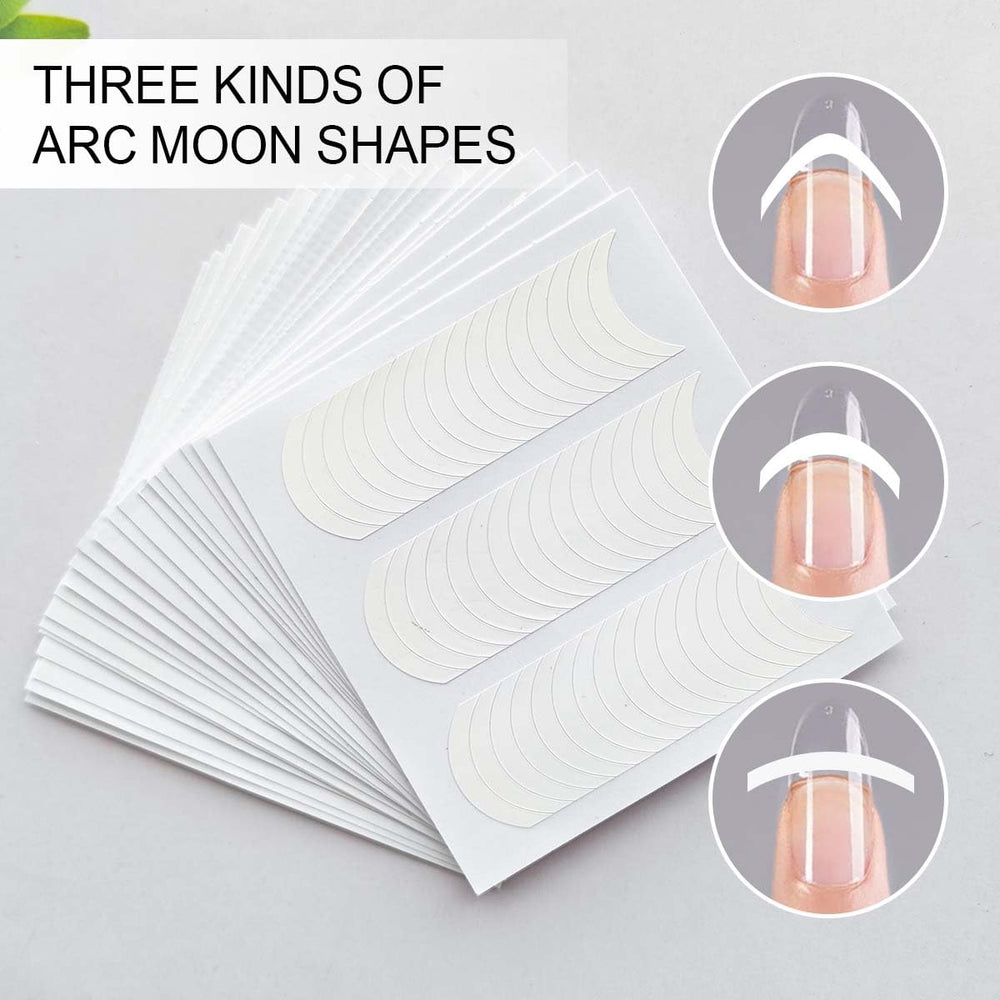 HPYFOI easy-apply stickers ready for natural or artificial nails