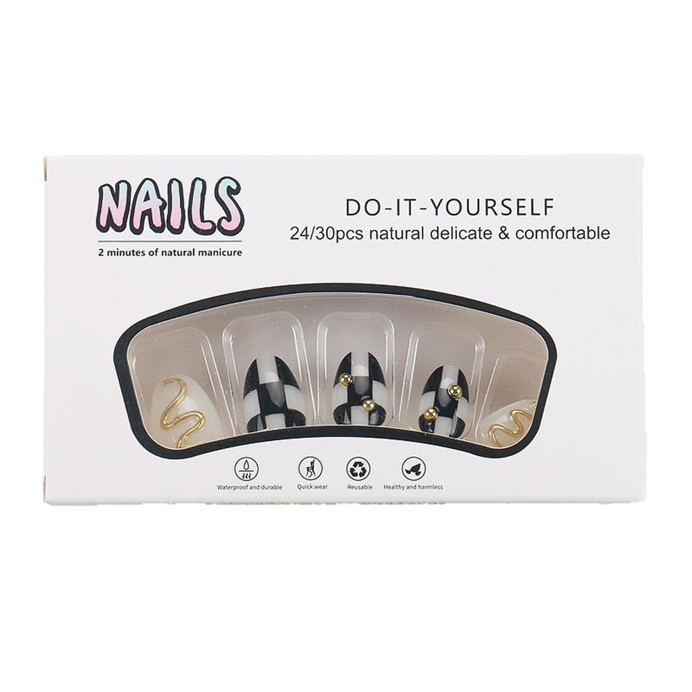 HPYFOI easy-apply nails for a clean, precise fit