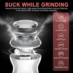 HQISTAR 2-speed control for customizable exfoliation and smoothing