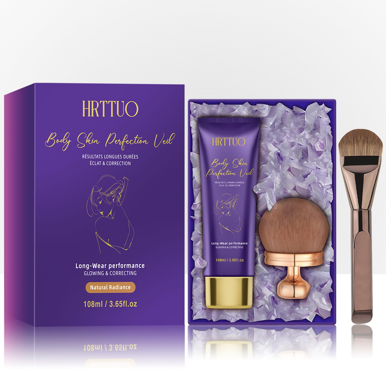 HRTTUO Body Coverage Perfector bottle close-up for easy touch-ups on the go