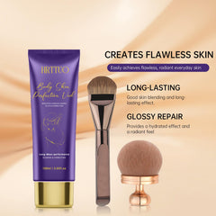 HRTTUO Body Coverage Perfector leg coverage showing even skin tone