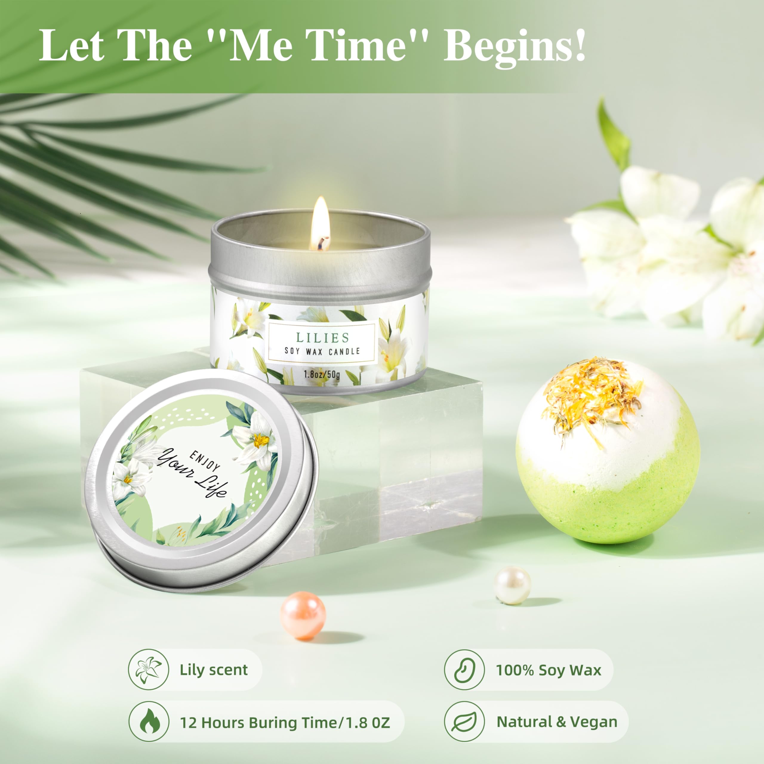 HSOEIXL bath bomb for a relaxing, fragrant soak
