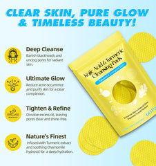 Open pack shows soft pads ready for gentle exfoliation and dirt removal