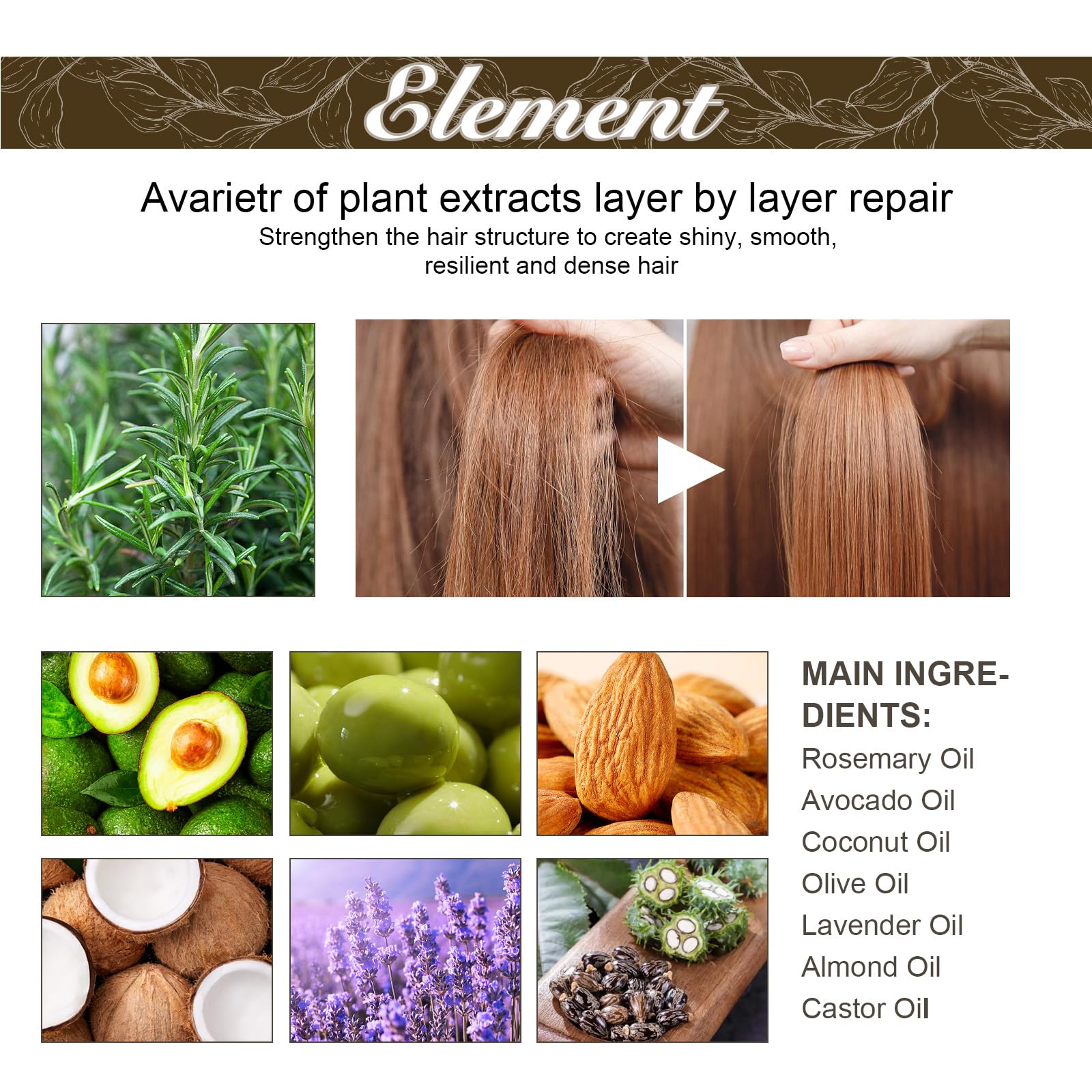 HuaQing Eelhoe being massaged into scalp to revitalize hair.