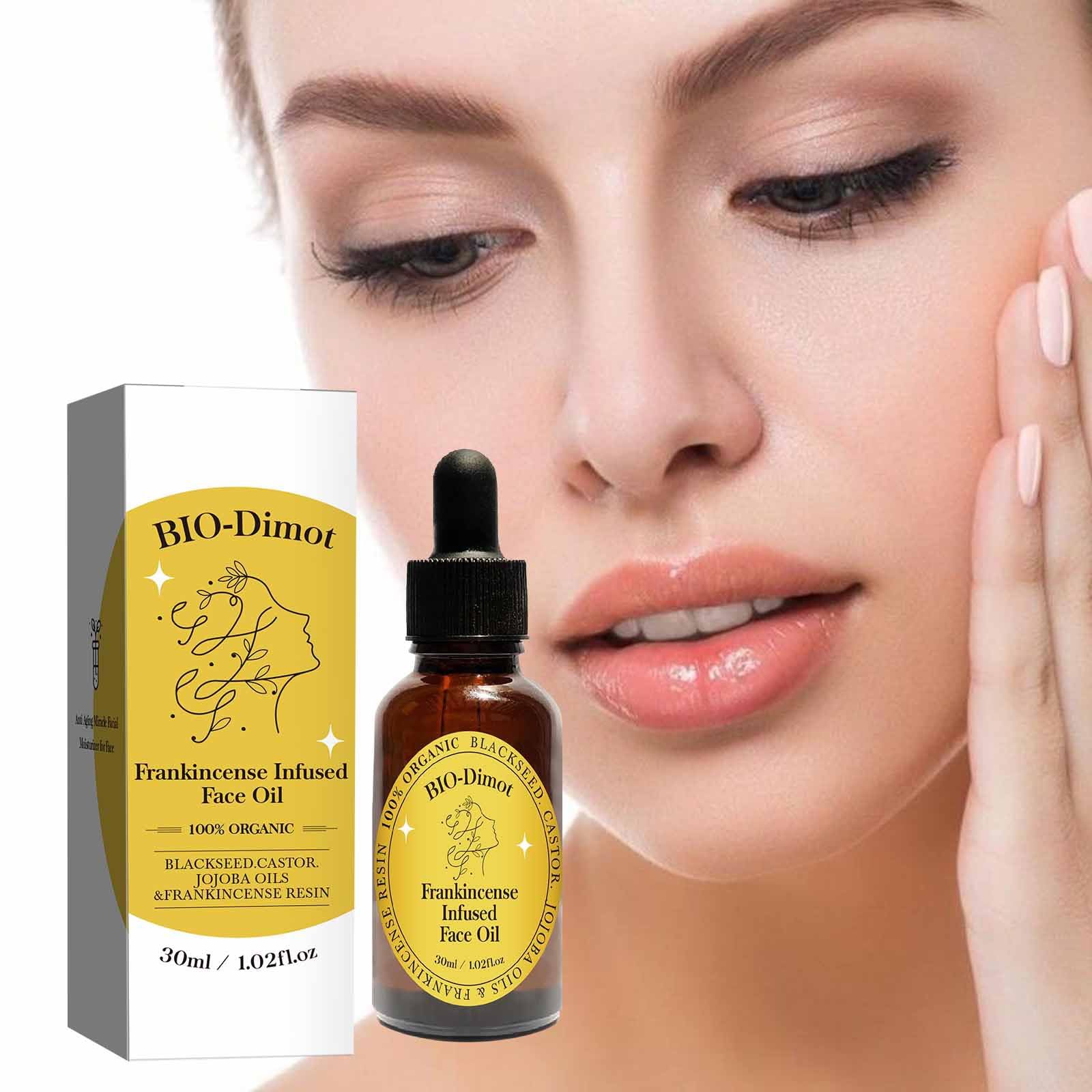 HuaQing hydrating oil leaves skin with a healthy glow.