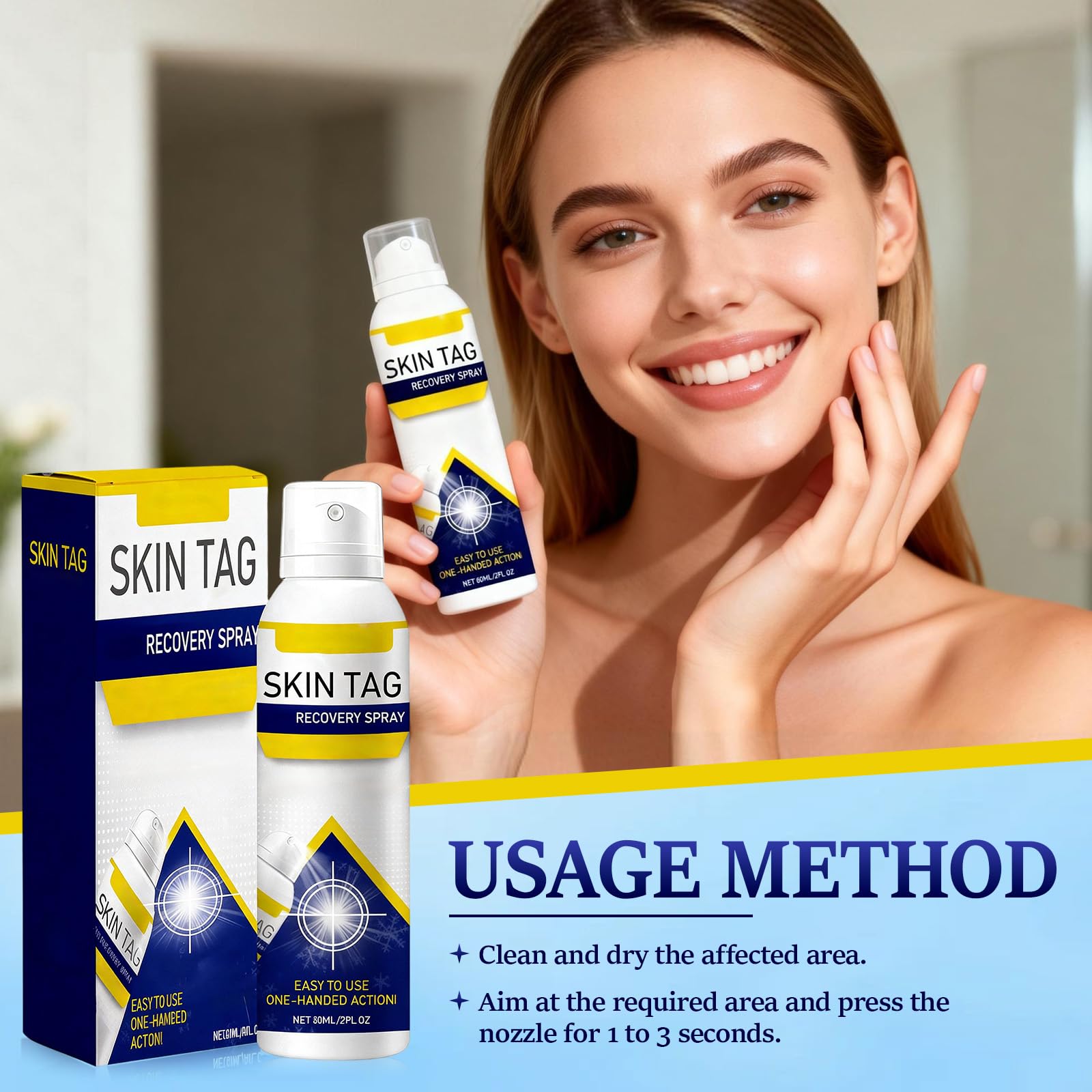 Huatinent ChillErase two-pack display suggests consistent skin care.