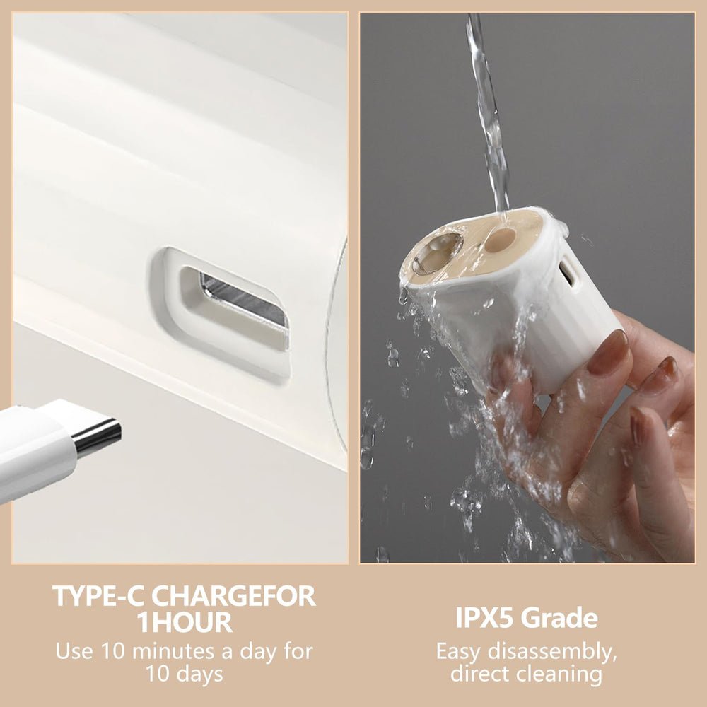 HUAYULINK IPX5 waterproof design allows easy rinsing after use.