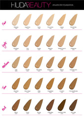Huda Beauty Faux Filter Foundation Toffee 420G packaging ideal for travel and storage