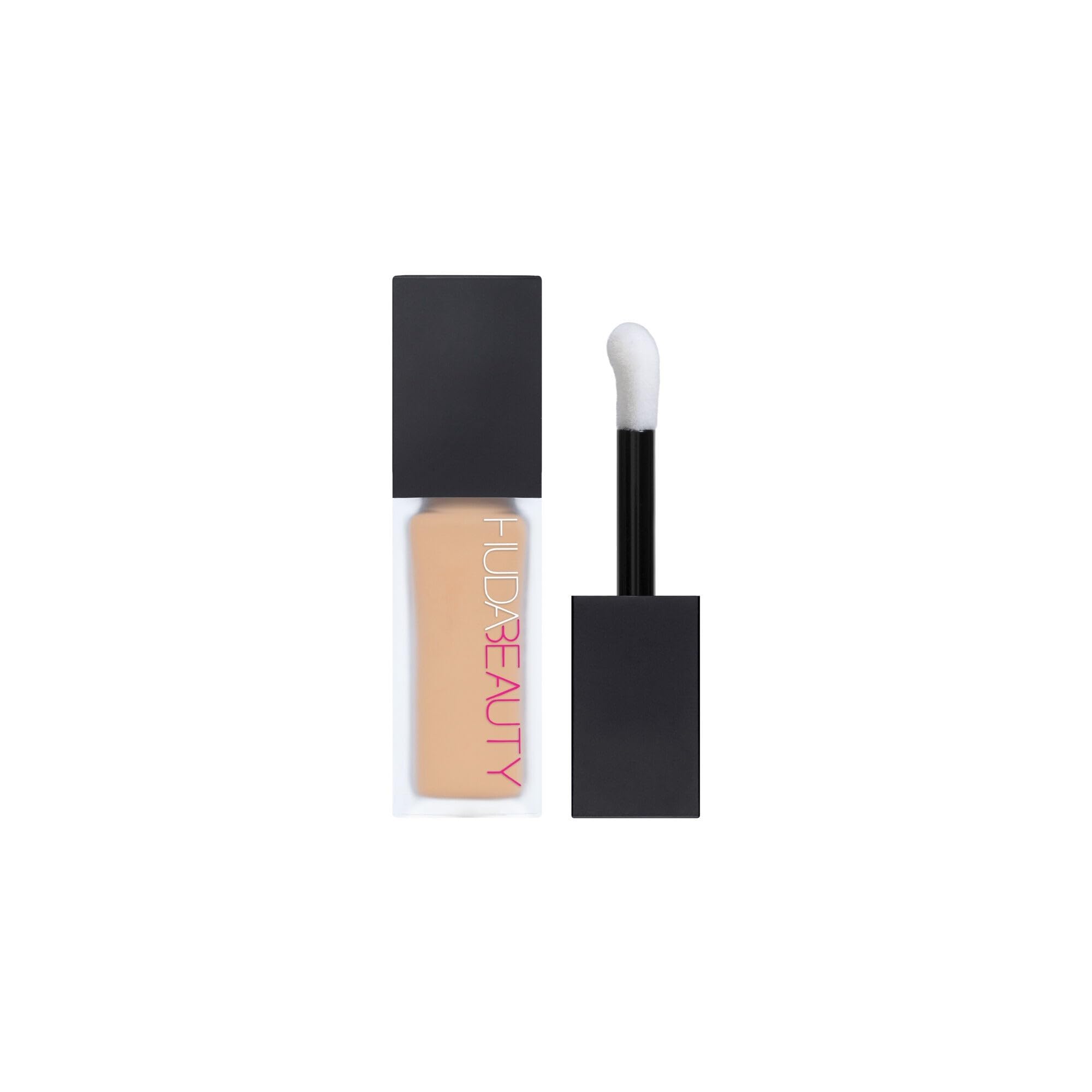 Huda Beauty FauxFilter concealer Nougat 2.5 Golden packaging for on-the-go coverage
