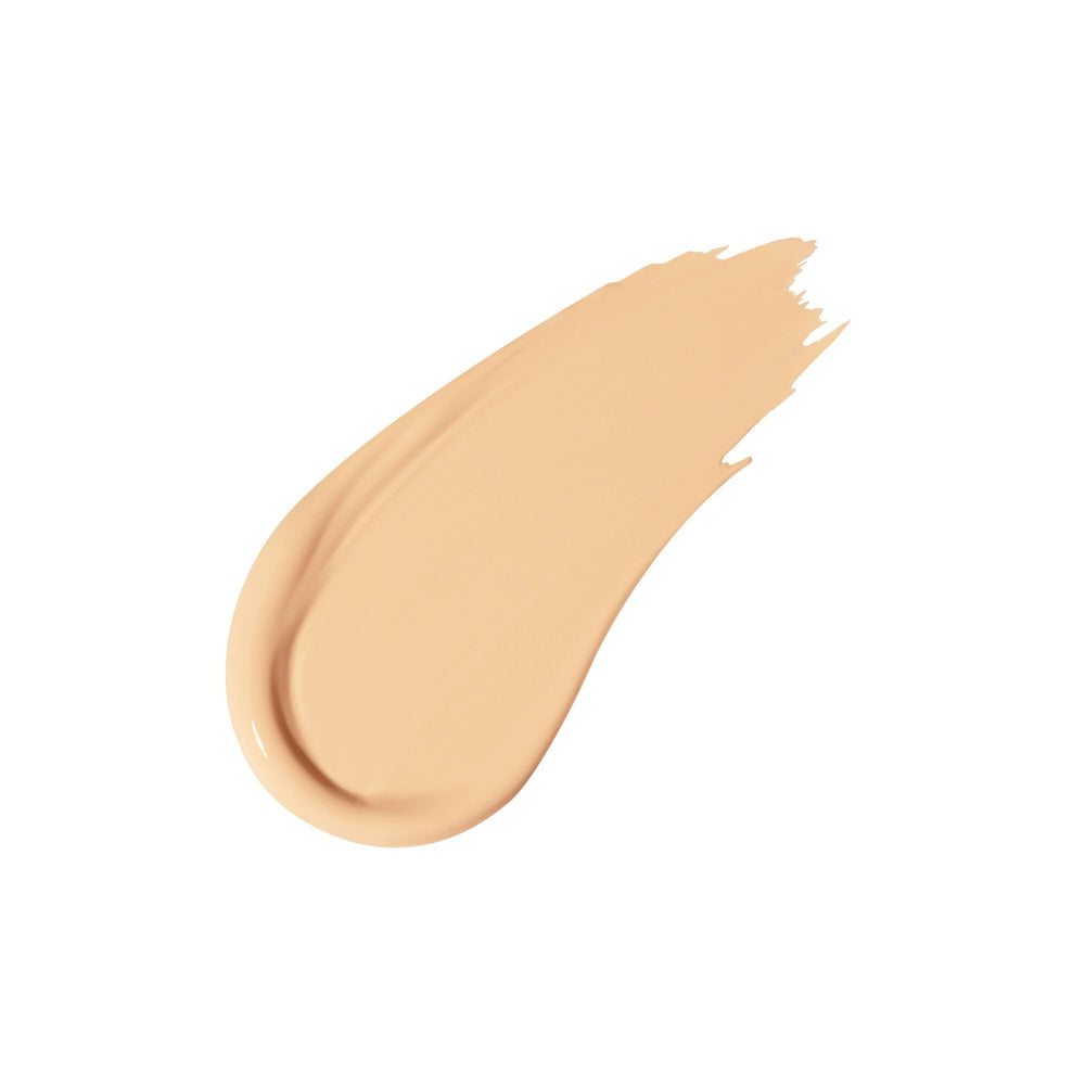 Huda Beauty FauxFilter concealer Nougat 2.5 Golden swatches showing blendable shade
