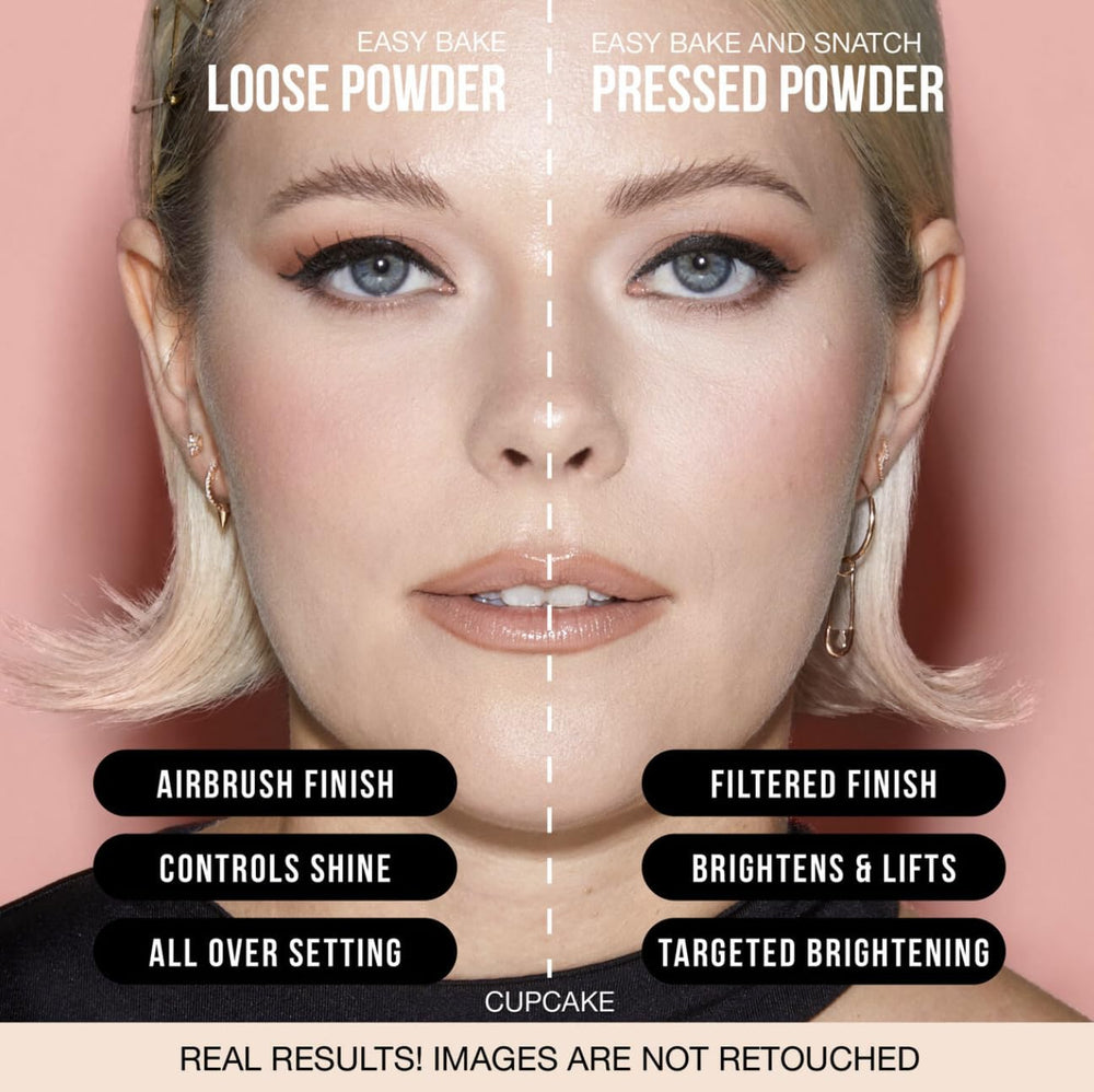 Huda Easy Bake and Snatch Cupcake precision sponge close-up for targeted touch-ups