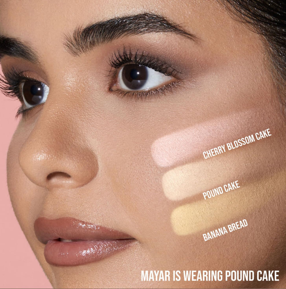 HUDA Beauty Poundcake fragrance-free formula for sensitive skin