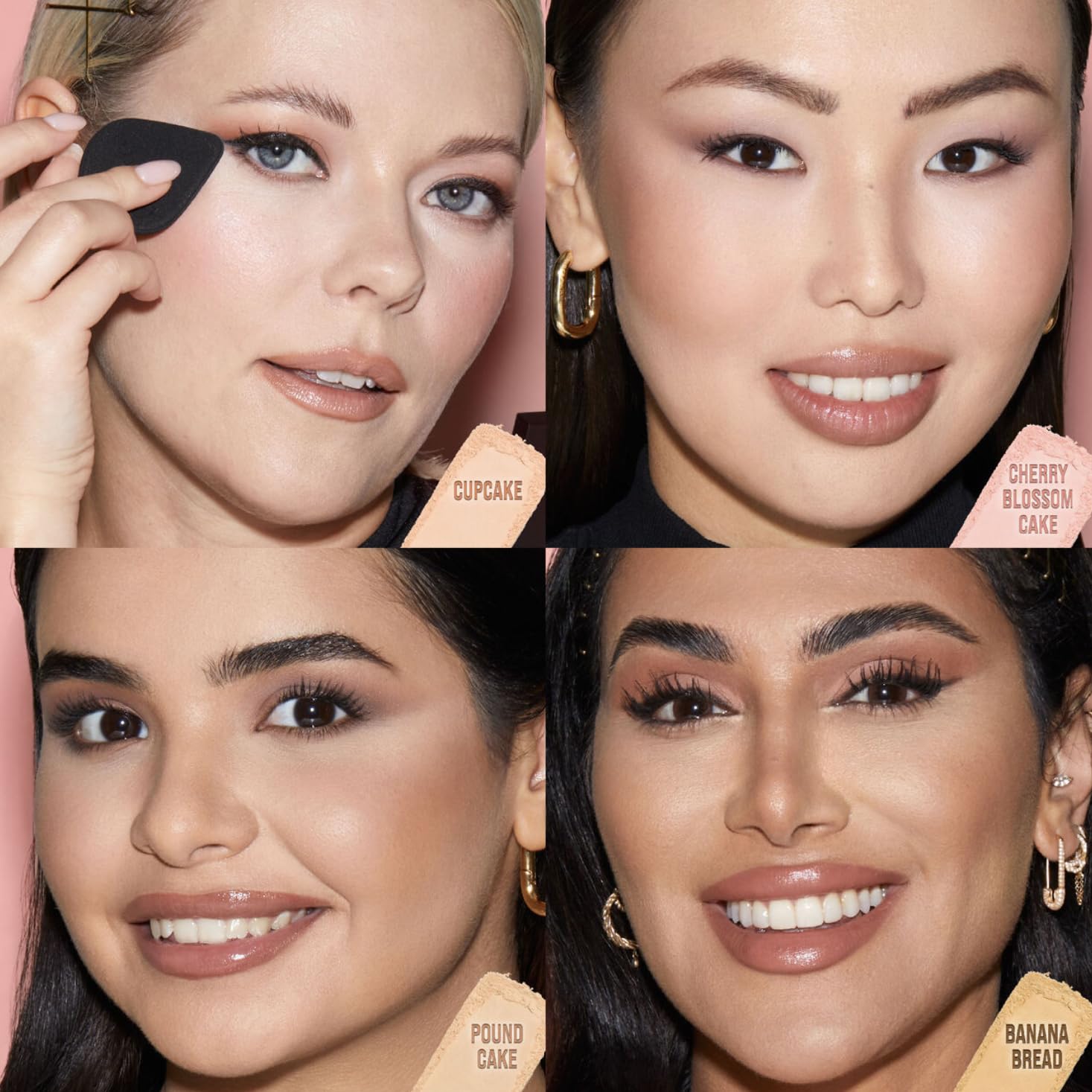 HUDA Beauty Poundcake sweat and humidity resistance for hot days