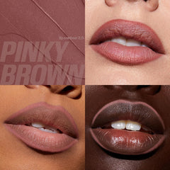 Huda Pink Kit Lip Contour 2.0 pencil outlining the lip edge.