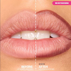 Huda Lip Contour Stain dual-sided tip enables precise lining and effortless fill