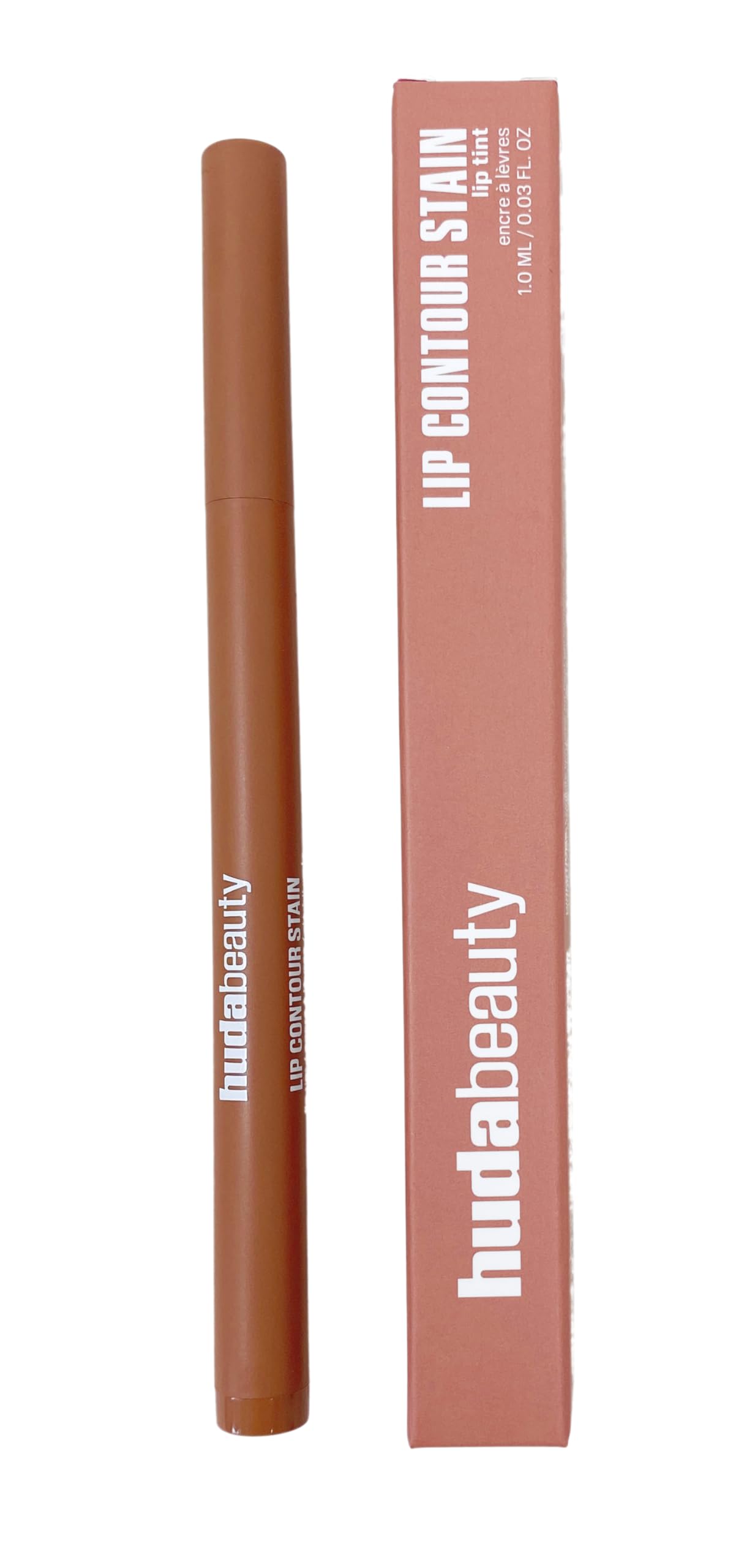 Huda Lip Contour Stain Soft Nude tube for long-lasting color