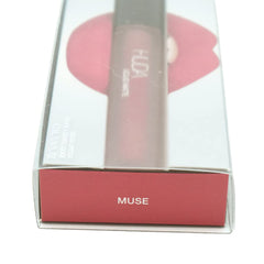 Huda Muse packaging highlights vegan formula and luxurious design for confident routines.