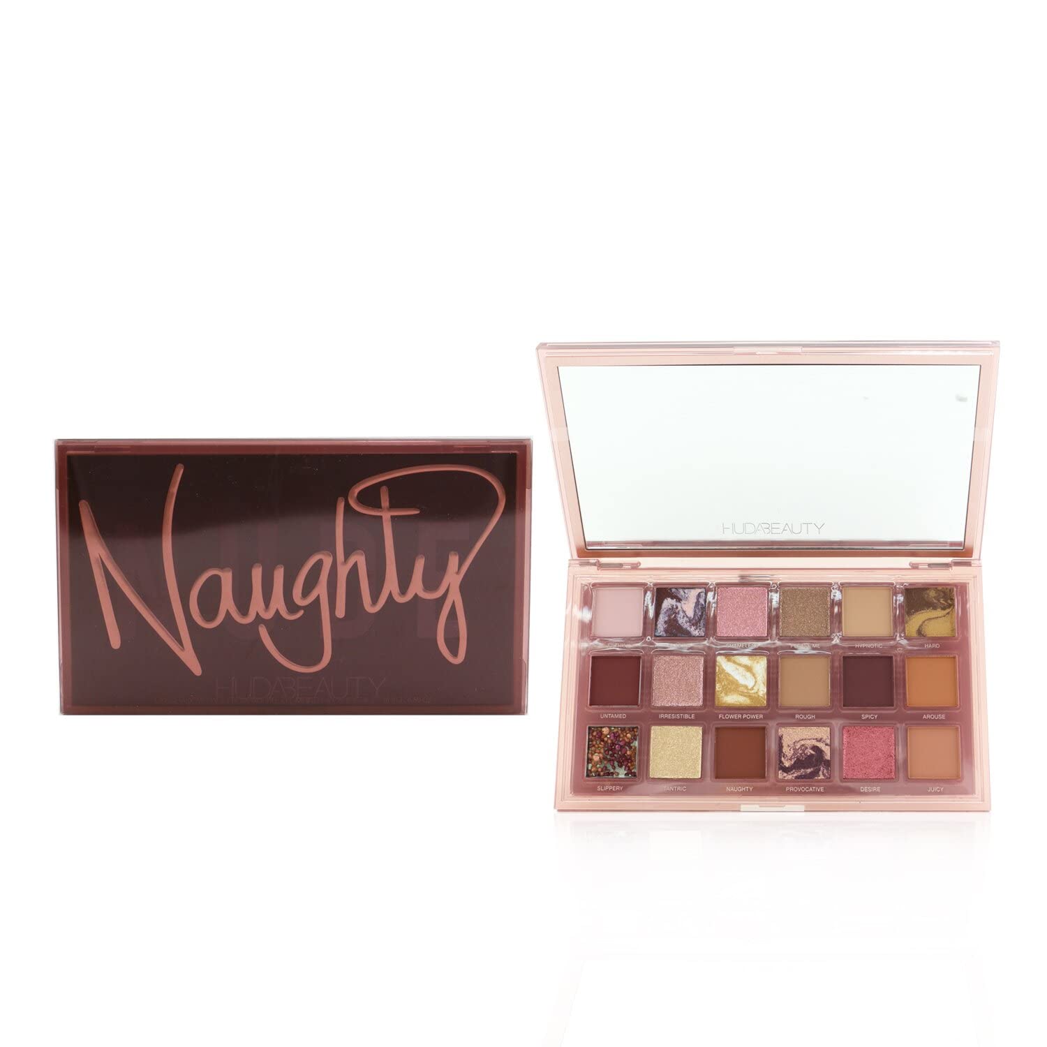 Huda Naughty Nude swatches reveal versatile neutrals for day to night looks