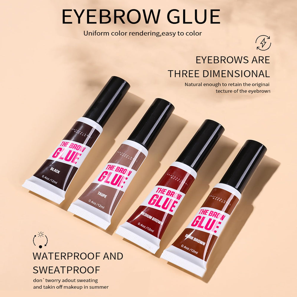HUDABABY bundled brow gel and brush deliver smooth, clump-free finish