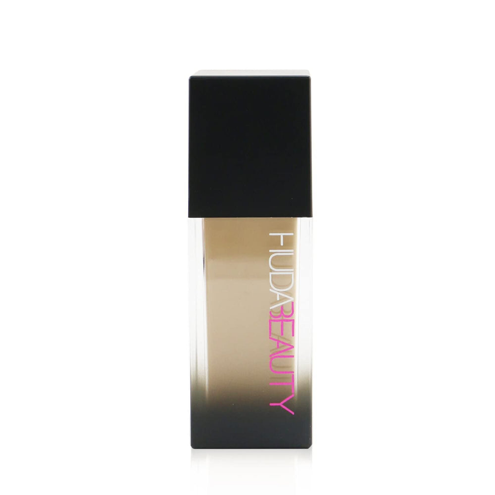 Huda Beauty FauxFilter Cheesecake 250G bottle front for a velvety full-coverage finish