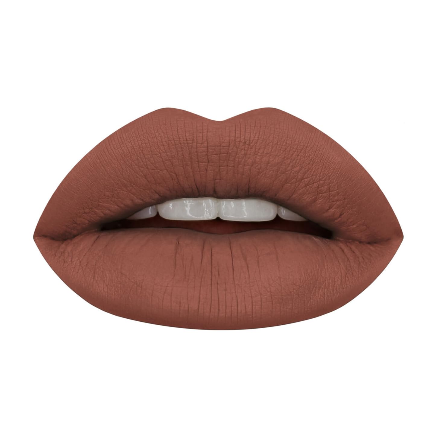 HUDABEAUTY Trendsetter lip application demonstrates rich color payoff.