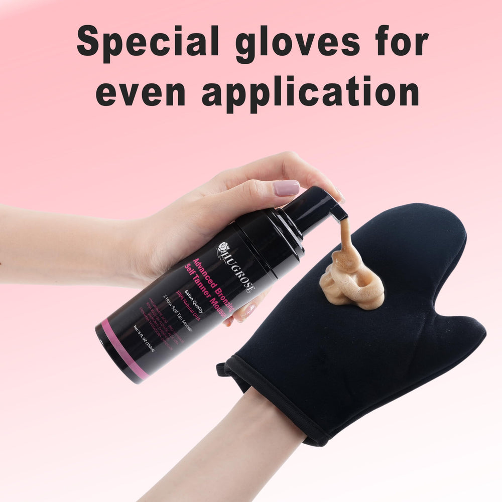 HUGROSE quick-drying formula with brush demonstrates fast, streak-free results.