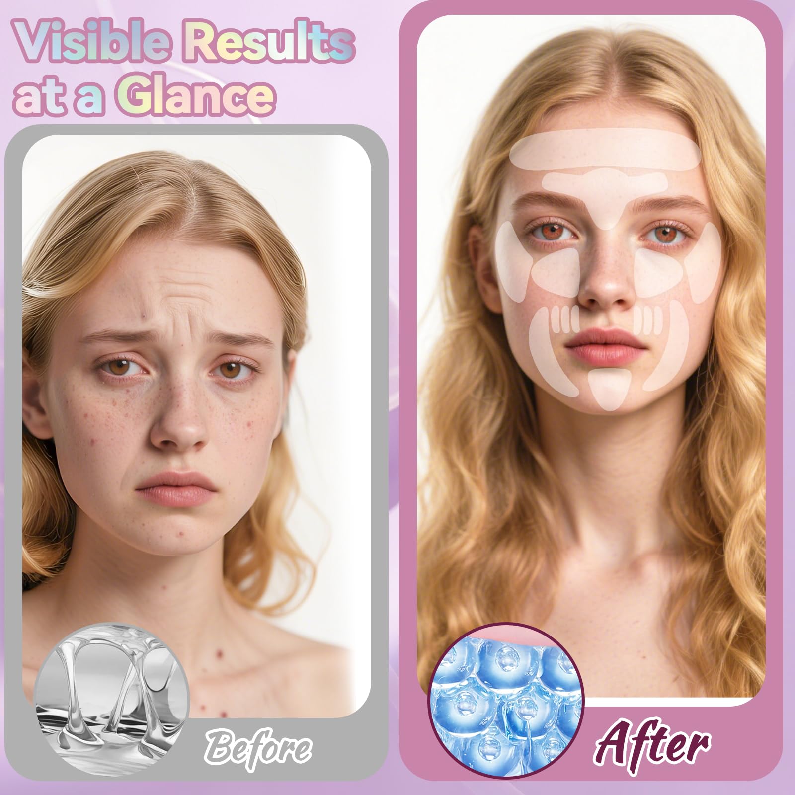 HULEIWA eye area patches help minimize visible lines with reliable adhesion.