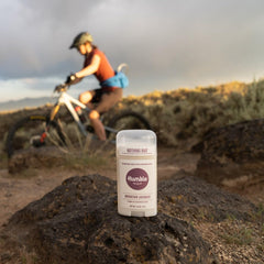 Humble Brands aluminum-free deodorant packaging highlighting vegan cruelty-free credentials
