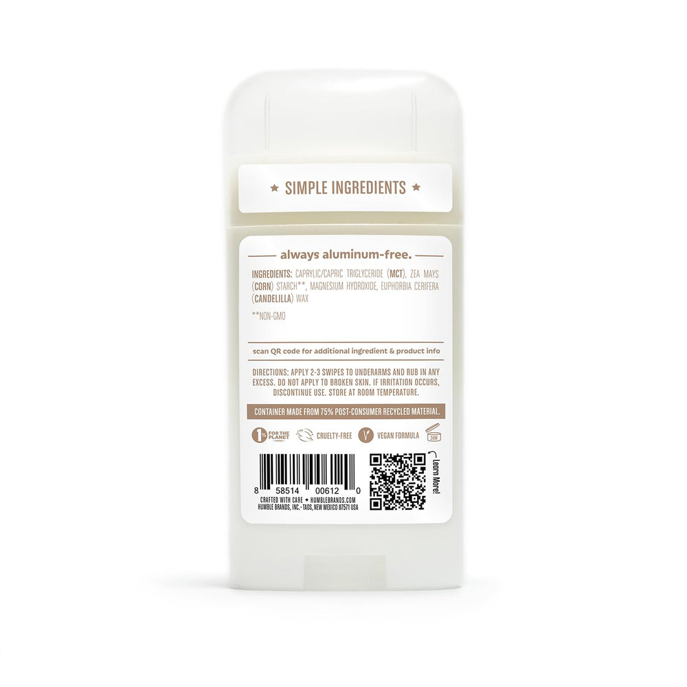 Humble Brands aluminum-free deodorant travel pack for on-the-go freshness.