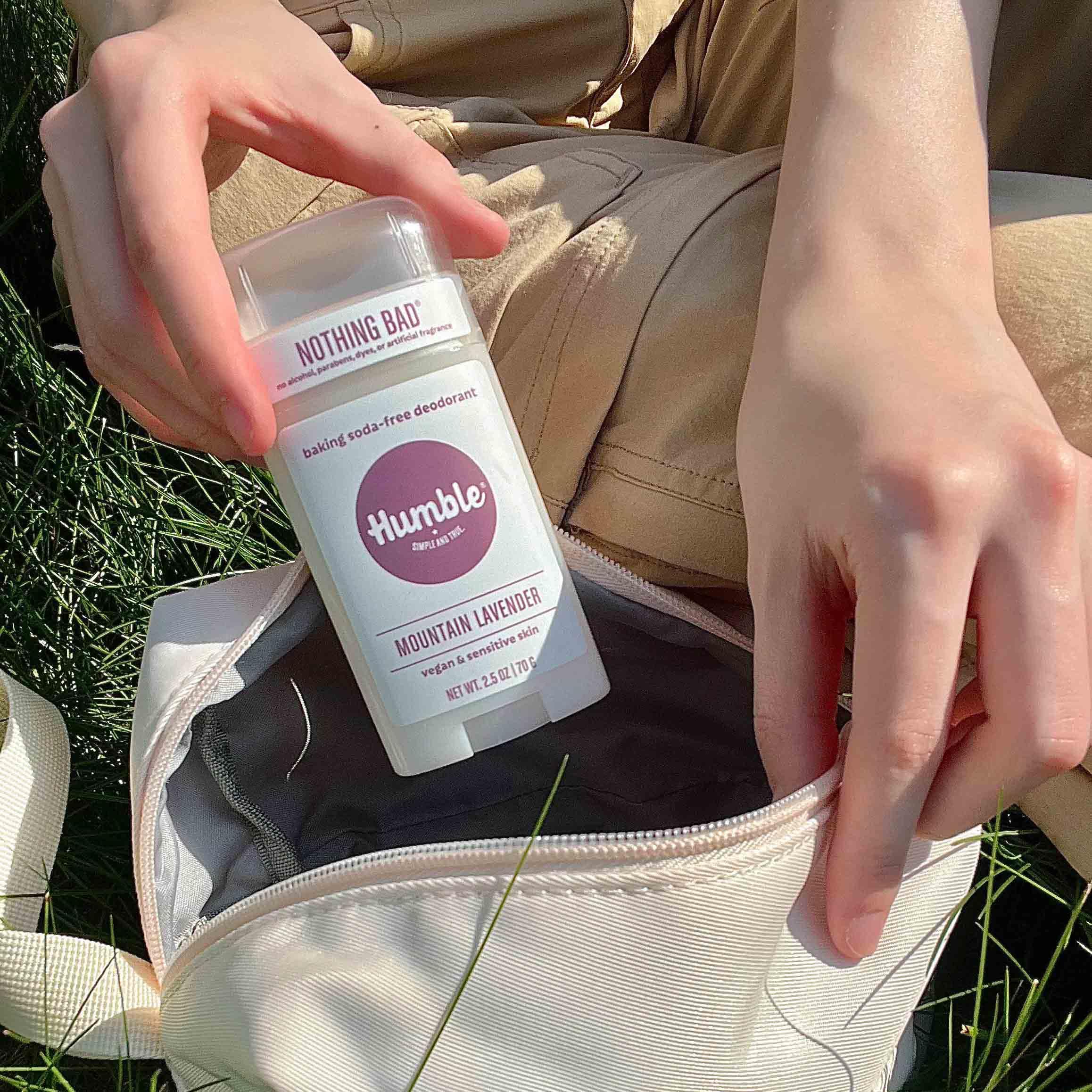 Humble Brands candelilla wax formula demonstrating smooth glide