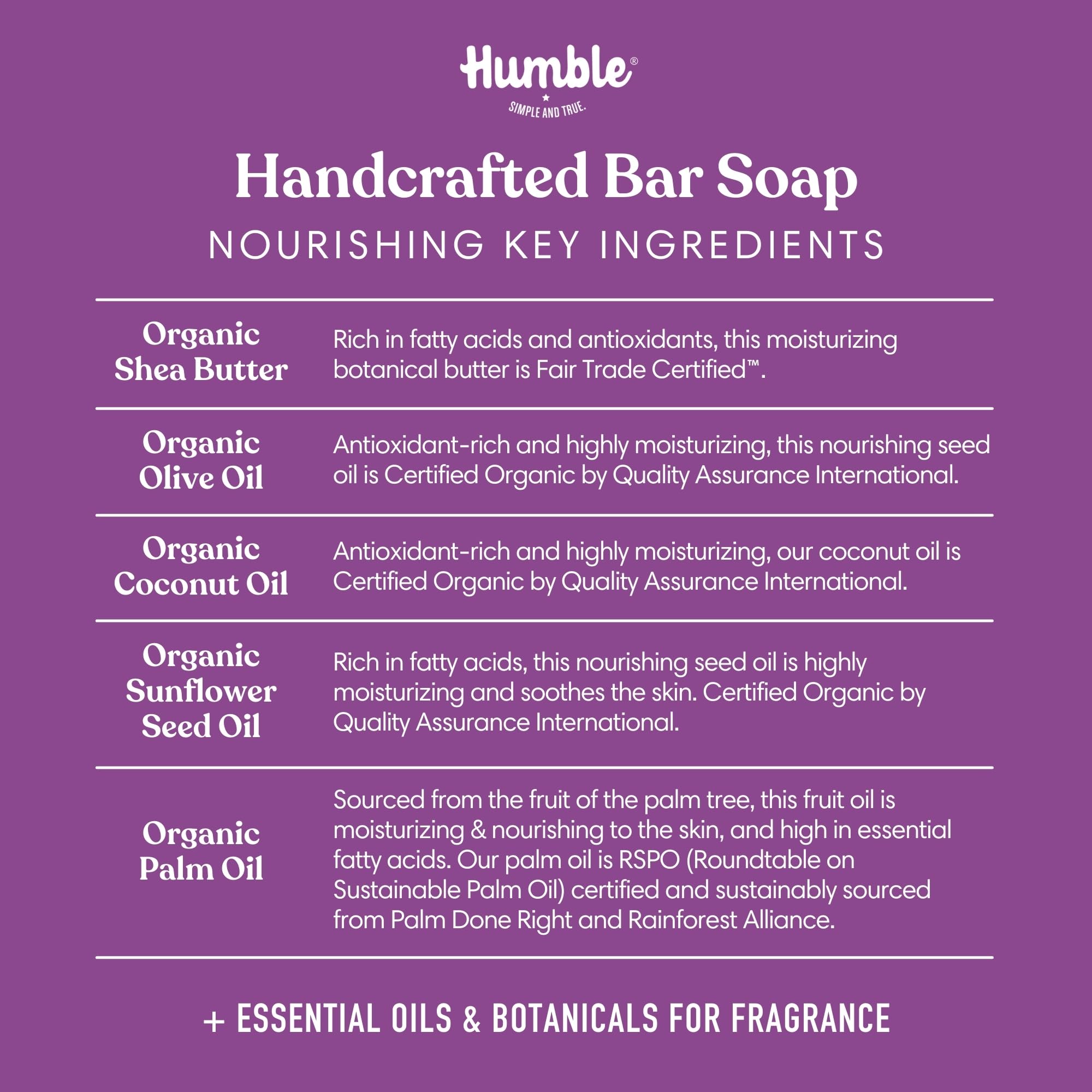 Humble Brands cruelty-free badge on packaging