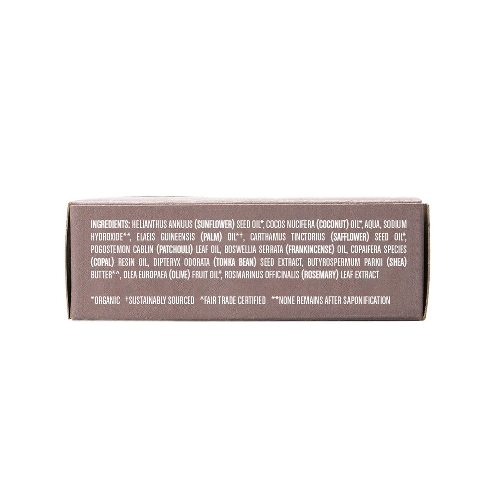 Daily-use soap bar for hands, face, and body.