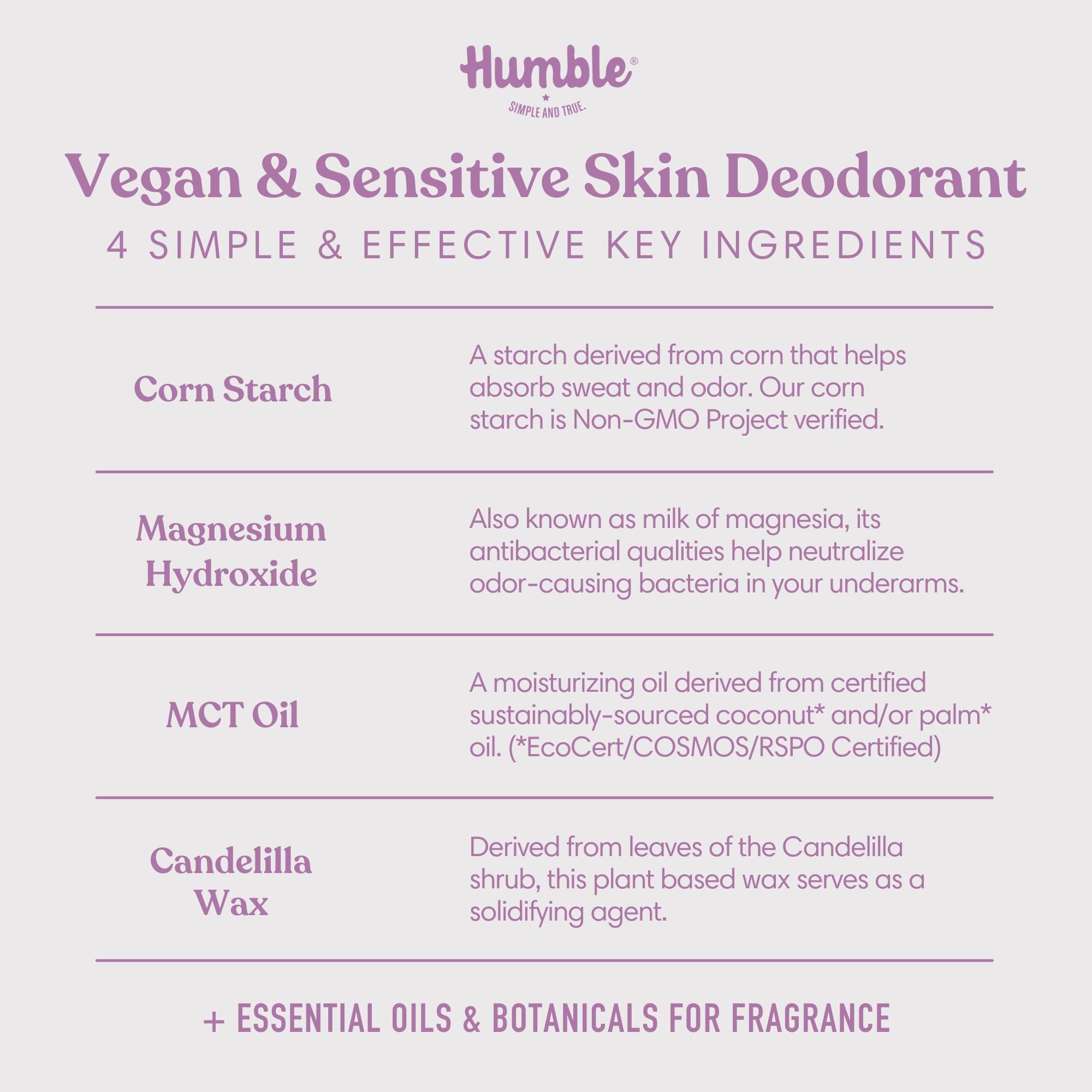 Humble Brands MCT oil provides silky texture for easy application
