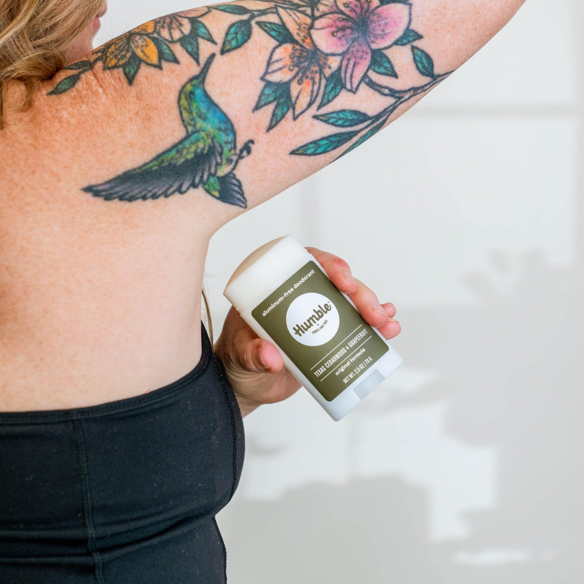 Humble Brands uses non-GMO corn starch for moisture management.