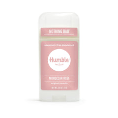 Humble Brands Original Formula deodorant packaging highlighting travel-friendly design.