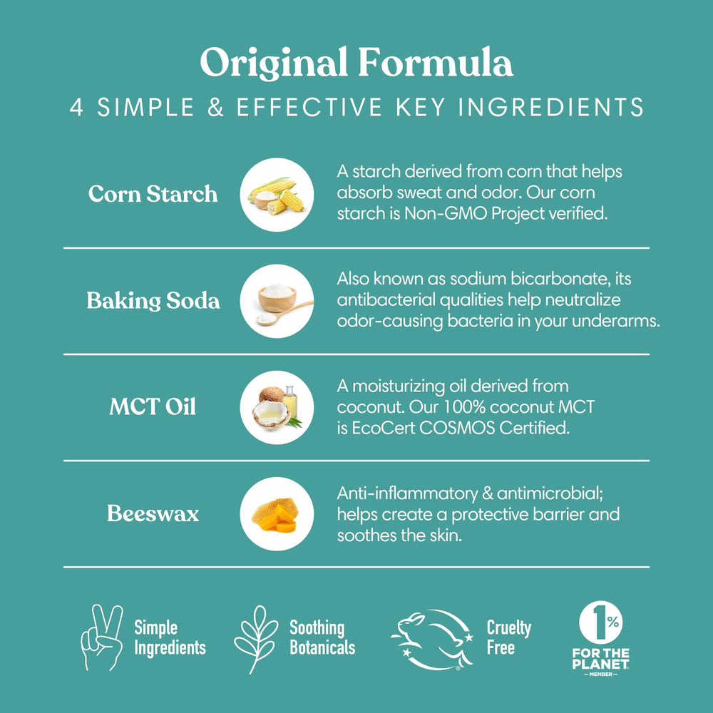 Humble Brands Original Formula essential oils lemongrass and sage provide a fresh, energizing scent.